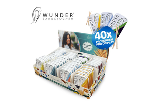Wunder Zahnstocher - Metalldose 40 Stk. - McVapes