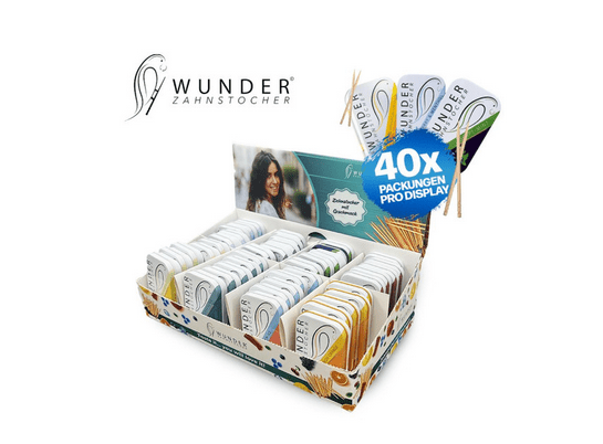 Wunder Zahnstocher - Metalldose 40 Stk. - McVapes